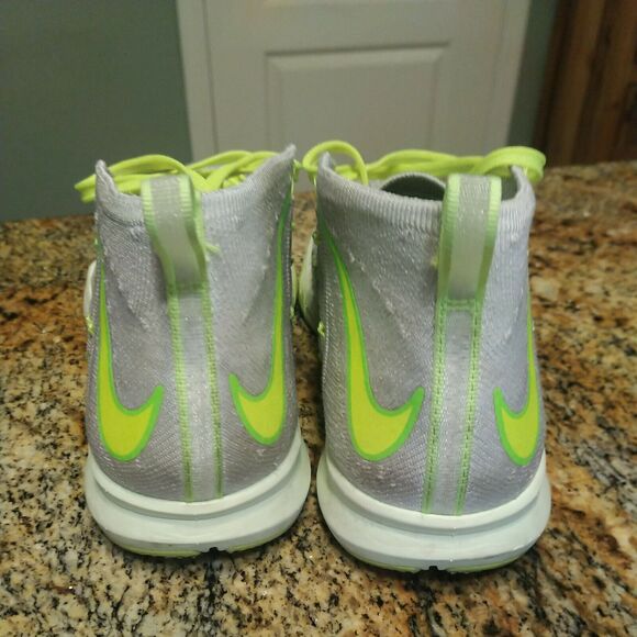 Nike Train Ultrafast Flyknit Cross Training Shoes Men\'s Sz 7.5 Grey 843694-006 main image 11